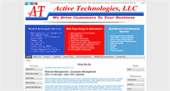 Desktop Screenshot of active-technologies.com